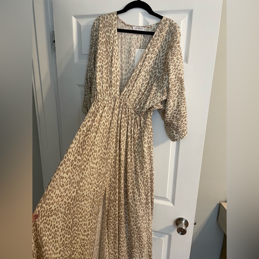 Petal & Pup leopard dress